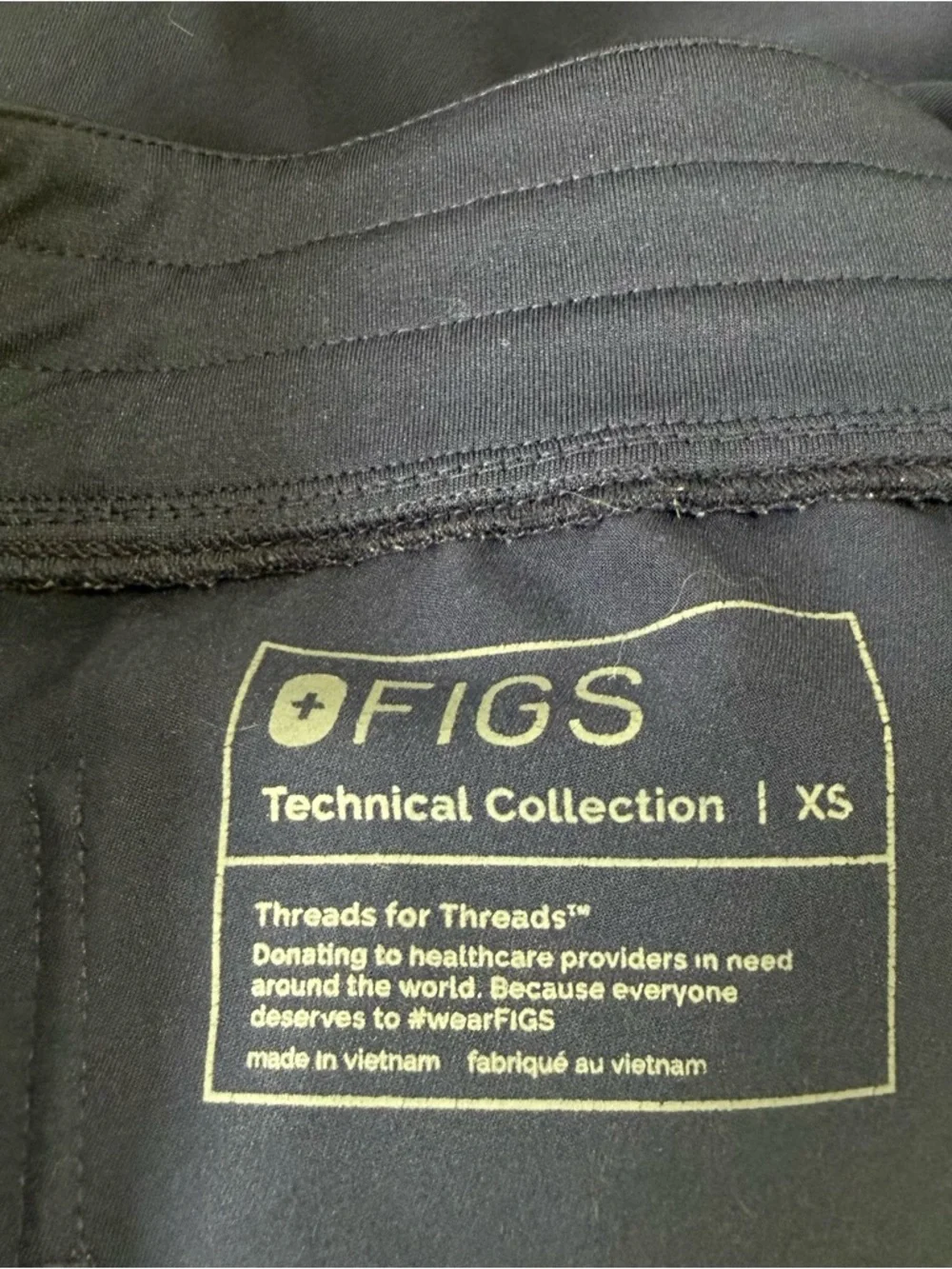 FIGS Technical Collection Navy Scrub Pants XS Jogger Style